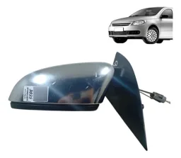 Retrovisor Esquerdo Manual Volkswagen Gol G5 2009/2012