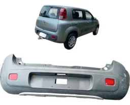 Parachoque Traseiro Vivace Way Fiat Uno 2011 A 2014