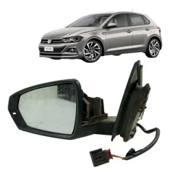 Retrovisor Elétrico C/pisca L.e Fiat Polo 2018/2022  SUCATA