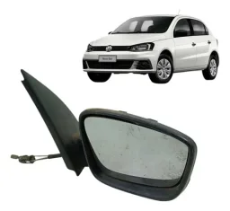 Retrovisor Manual L.d Volkswagen Gol G6 G7 2013/2020 SUCATA