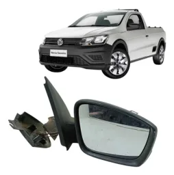 Retrovisor Manual L.d Vw Saveiro 2018/2023 SUCATA