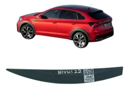 Friso Porta Traseira Esquerda Vw Nivus Highline 2021/2023