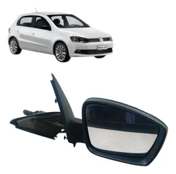 Retrovisor Manual L.d Vw Gol G6 G7 2013/2018