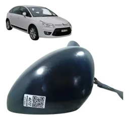 Retrovisor Elétrico Esquerdo Citroen C4 2008/2013