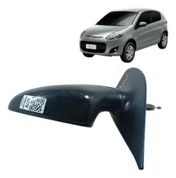 Retrovisor Manual 4p Esquerdo Fiat Palio 2006/2014