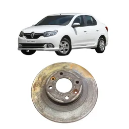 Disco Freio Dianteiro Esquerdo Renault Logan 2015 2021