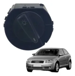 Botão Comando Chave Farol Audi A3 1999 A 2005 Original