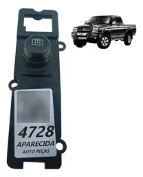 Moldura com botão desembaraçador Mitsubishi L200 2004