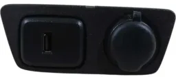 Tomada e Usb Console Central Gm Tracker 1.0 2021