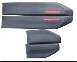 Jogo de frisos Vermelho Citroen Basalt
