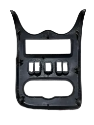 MOLDURA CENTRAL PAINEL RADIO SANDERO 2007 08 09 10 11 2012