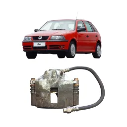 Pinça Freio Dianteira Esquerda VW Gol G3 1998 2005 Original