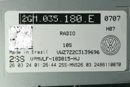 Rádio Multimidia Volkswagen Taos 2022 2023 2024 2025 2GM035180E