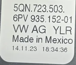 Pedal Acelerador Volkswagen Taos 1.4 2022 2023 2024 2025 5QN723503