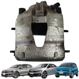 Pinça Freio Dianteira Direita Vw Polo Fox Virtus 2018 A 2022