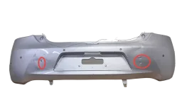 Parachoque Traseiro Etios Hatch 2013 2014 a 2016 - Detalhe