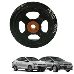 Polia Virabrequim Hyundai Hb20 1.0 3cc 2020 A 2025 Original