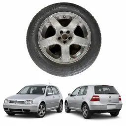 Jogo De Rodas De Liga Golf Aro 16 Volkswagen Original
