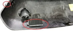 MOLDURA P/CHOQUE DIANT DIR PEUGEOT 307 08/11 ORIG 9680850877