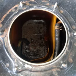 TANQUE COMBUSTÍVEL PAJERO FULL DIESEL 01 A 21 5P AMASSADO