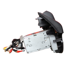 CENTRAL MULTIMIDIA COM MOLDURA FIT 2009 2010 2011 A 2014 COM CHICOTE