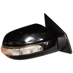 RETROVISOR DIR TUCSON 2009 A 12 PRETO C/PISCA 7PINOS DETALHE