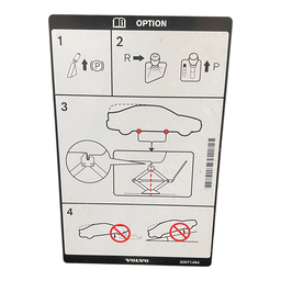 TAMPA BAGAGITO VOLVO XC60 2009 A 2017 30671464 CINZA