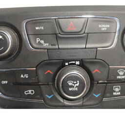 COMANDO AR CONDICIONADO SOM JEEP COMPASS 17/21 C/ AUTO PARK
