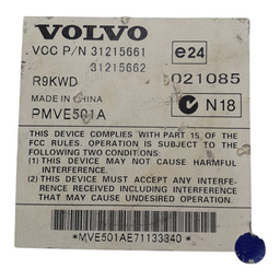 MÓDULO DE SOM VOLVO C30 2008 31215661