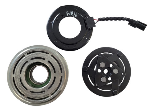 Conjunto Polia Compr Sanden Duster 1.3 Turbo Oroch 1.6 2022