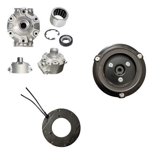 Tampa Pescoço Bobina Frontal Compressor Gm