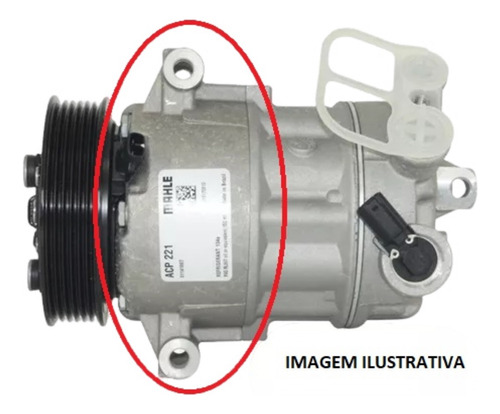 TAMPA DIANTEIRA PESCOÇO COMPRESSOR TORO COMPASS RENEGADE