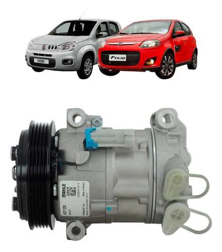 Compressor Ar Cond Mahle P/ Uno Mobi Palio Siena Acp220