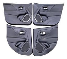 Jogo 4 Forro Porta Jeep Compass 2017 A 2021 Original