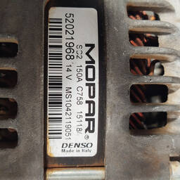 ALTERNADOR TORO RENEGADE COMPASS COMMANDER 2.0 DIESEL 16/25