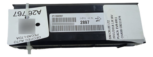 Modulo Central Eletronica Gm  Cruze Ltz 1.8 16v 2011/16 Orig
