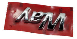 EMBLEMA LETREIRO TAMPA TRASEIRA FIAT NOVO UNO 2010 2021