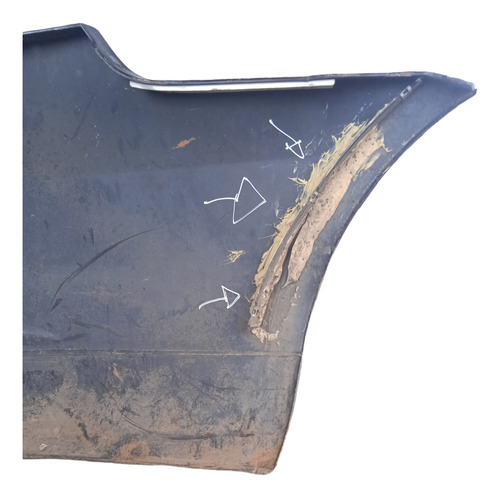 PARACHOQUE TRASEIRO VW VOYAGE G5 09 12 ORIGINAL COM FURO