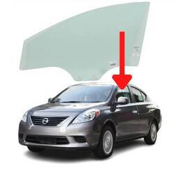 VIDRO PORTA DIANTEIRA ESQUERDA VERSA 2012 2013 A 2021