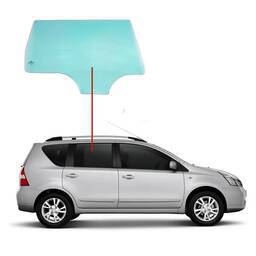 VIDRO PORTA TRASEIRA DIREITA LIVINA 2010 A 2014