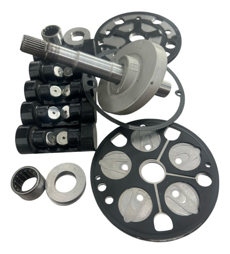 KIT MIOLO PISTÃO COMPRESSOR RENAULT KWID 3 CILINDROS 17 A 25