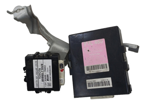 KIT CODE CHAVE IGNIÇÃO MOTOR HILUX SW4 2.7 GASOLINA 12/15