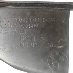 ACABAMENTO DIREITO CHURRASQUEIRA BMW 118I 120I 6956426