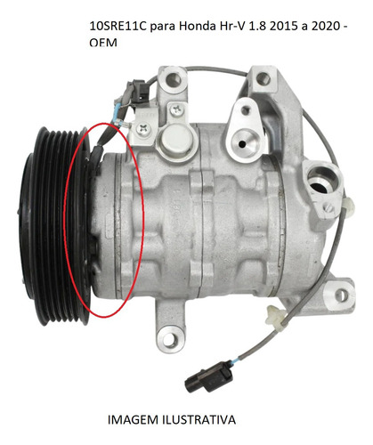 TAMPA DIANTEIRA PESCOÇO COMP 10SE13C 10SRE11C ETIOS/CIVIC/KA