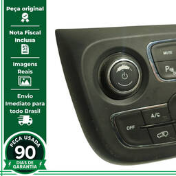 COMANDO AR CONDICIONADO SOM JEEP COMPASS 17/21 C/ AUTO PARK