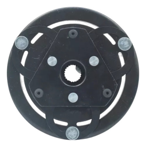 CONJUNTO POLIA COMPRESSOR DUSTER OROCH SANDERO LOGAN VERSA