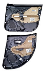 JOGO 4 FORRO PORTA JEEP COMPASS 2017 A 2021 ORIGINAL