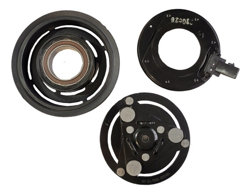 Conjunto Polia Compressor Ar Mahle Jeep Compass 2.0 Diesel