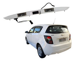 Moldura Friso Tampa Traseira Gm Sonic Hatch 2012 A 2014