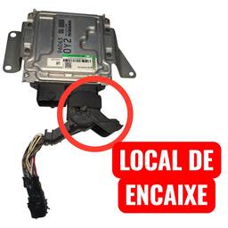 PLUG DIREITO MODULO INJEÇÃO ELETRONICO KICKS 2019 SV